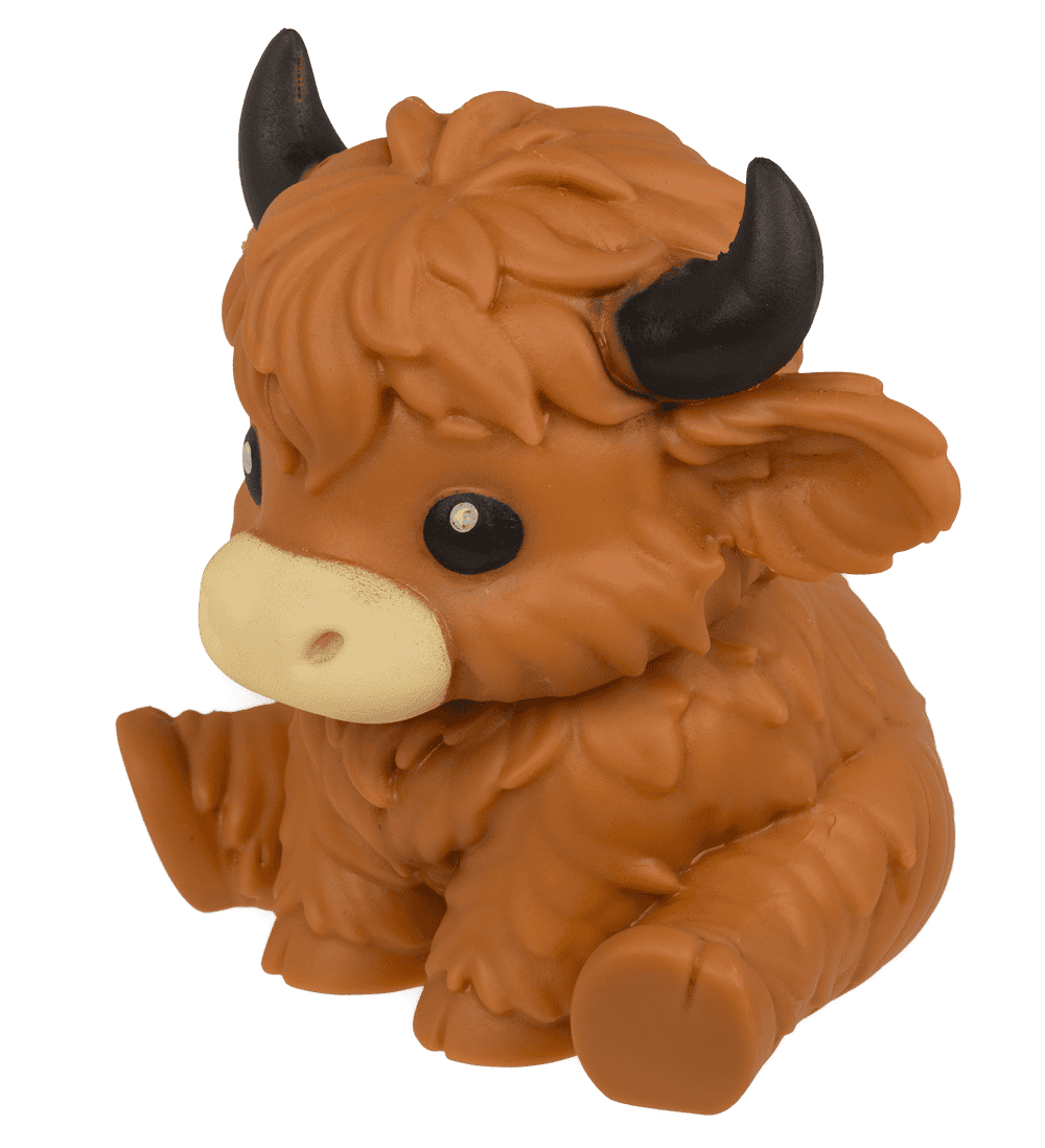 XL Squeeze Highland Cow, 13,5 x 13,5 cm,