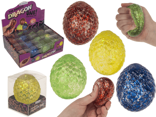 Anti stress dragon egg, 6,5 cm,