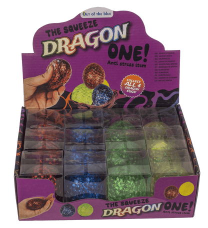 Anti stress dragon egg, 6,5 cm,