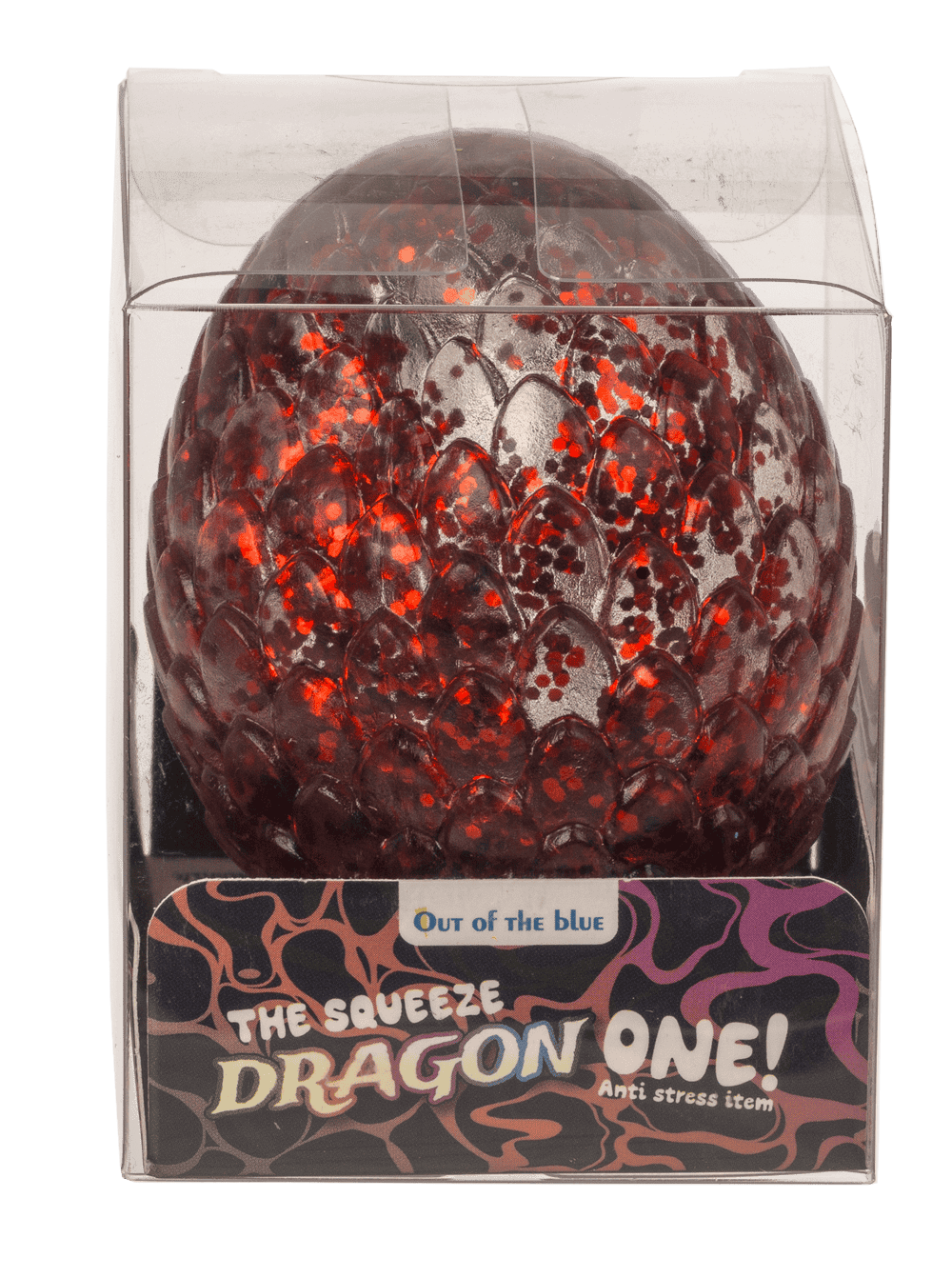 Anti stress dragon egg, 6,5 cm,