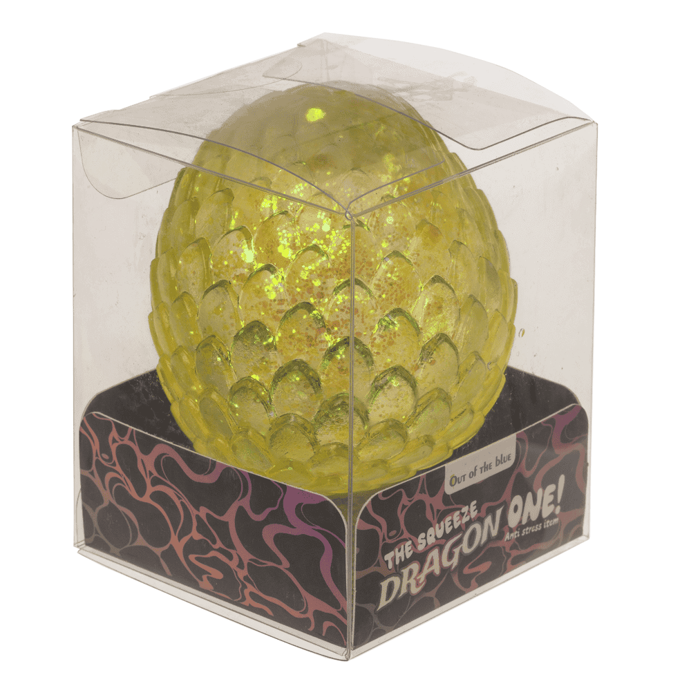 Anti stress dragon egg, 6,5 cm,