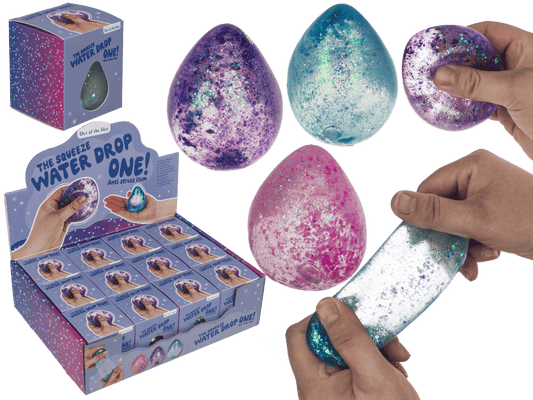 Anti stress water drop, 7,5 cm,