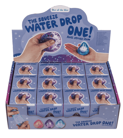 Anti stress water drop, 7,5 cm,