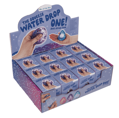 Anti stress water drop, 7,5 cm,