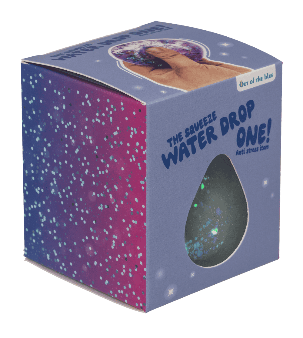 Anti stress water drop, 7,5 cm,