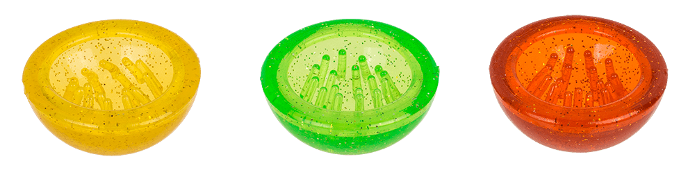 Super Popper, Jelly Dome, with glitter effect,