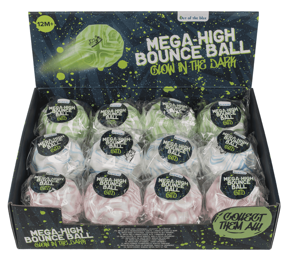 Mega-high Bounce ball, Glow in the Dark,