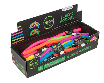 Elastic Noodles, Glow in the Dark, ca. 29 cm,