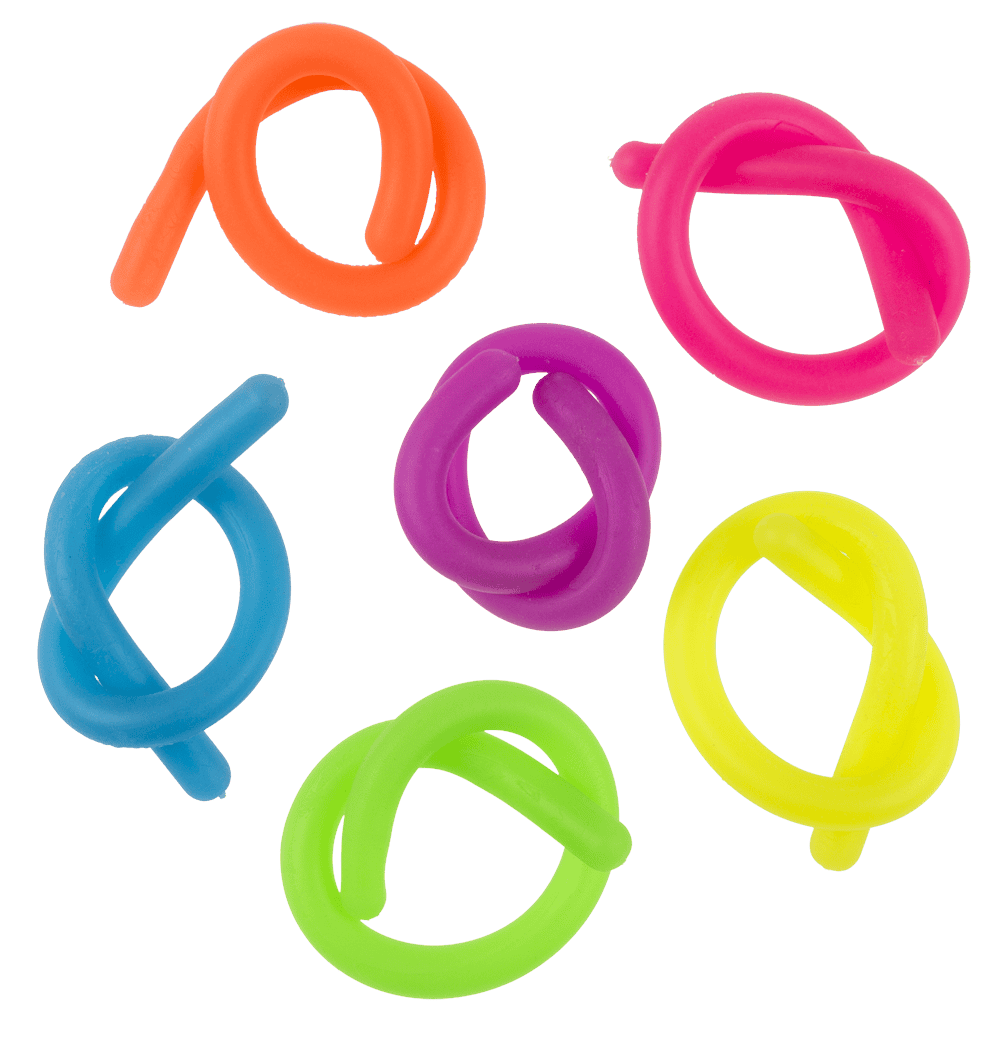 Elastic Noodles, Glow in the Dark, ca. 29 cm,