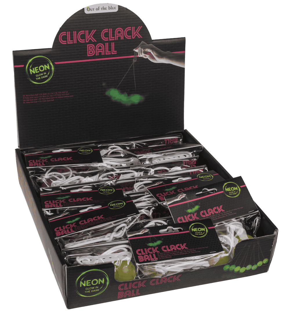 Click clack ball, Glow in the dark,