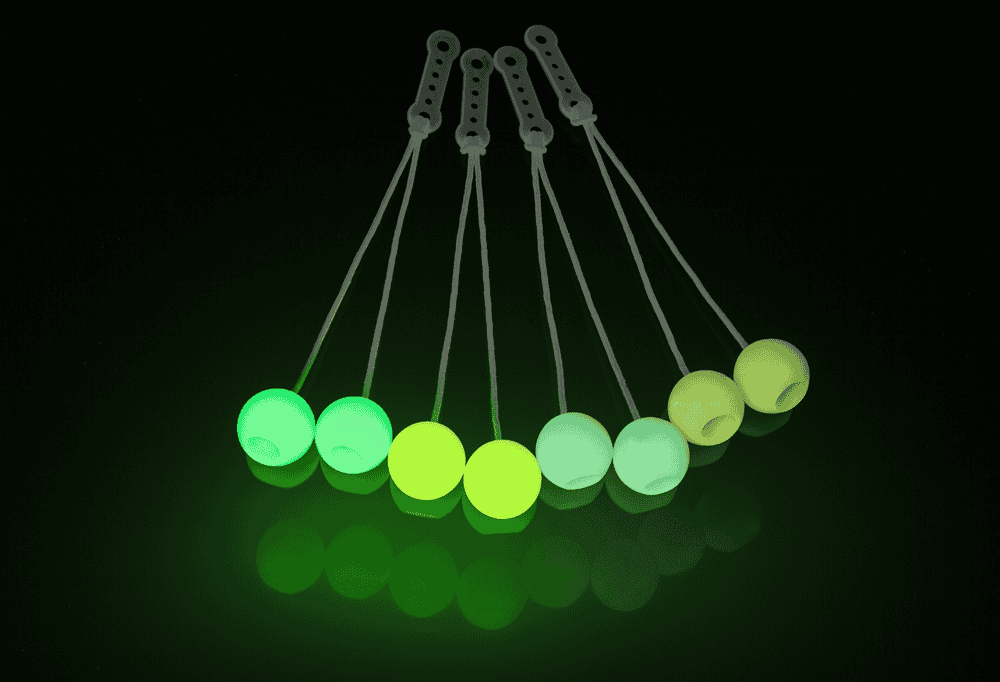 Click clack ball, Glow in the dark,