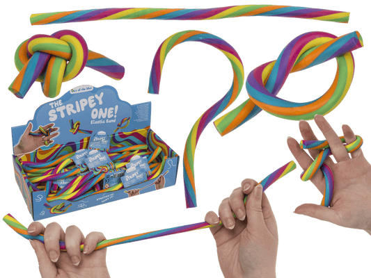 Stretchy string, Rainbow, 30 cm,