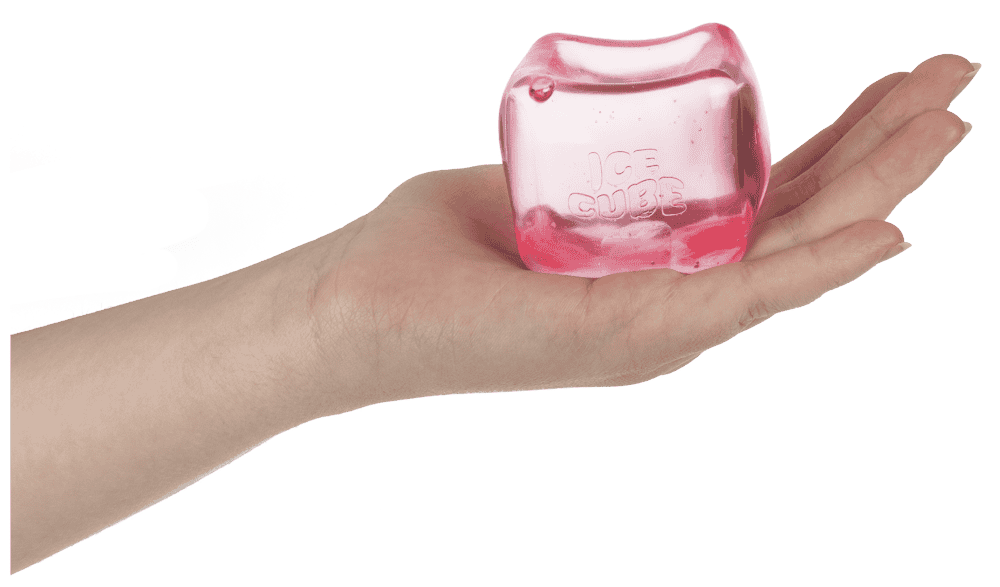 Anti stress ice cube, 5,5 cm,