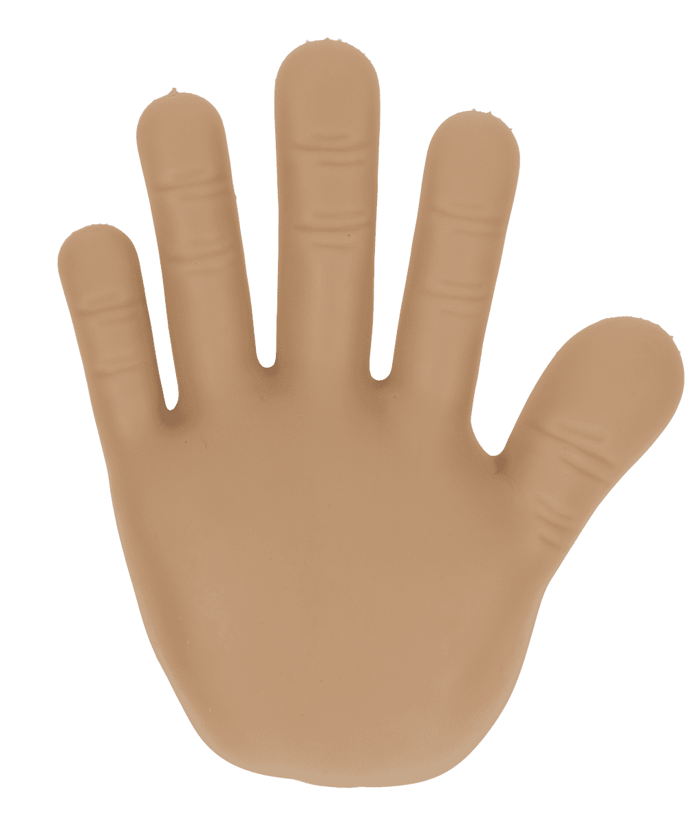 Stretchy Hand Gestures, 9 x 5 x 13 cm,