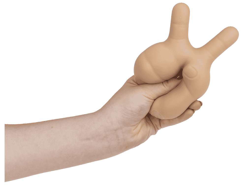 Stretchy Hand Gestures, 9 x 5 x 13 cm,