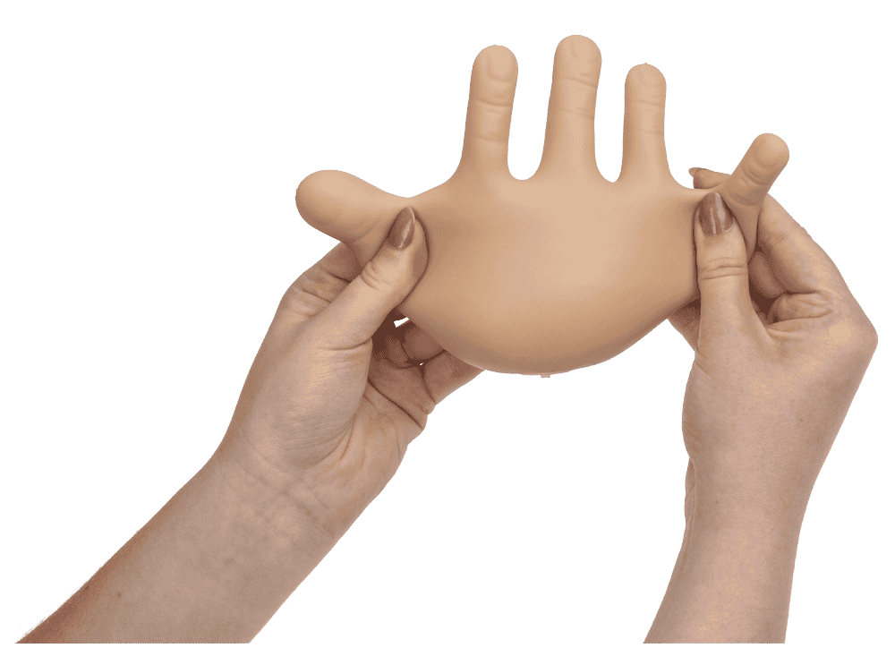 Stretchy Hand Gestures, 9 x 5 x 13 cm,