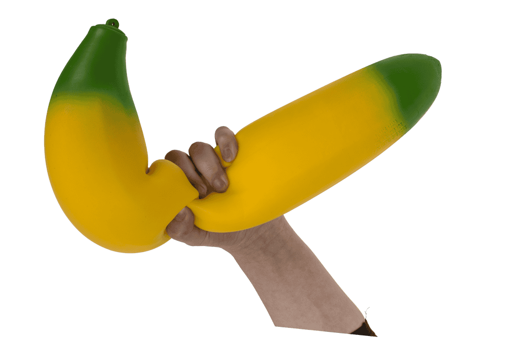 XL Squeeze Banana, 40 cm,