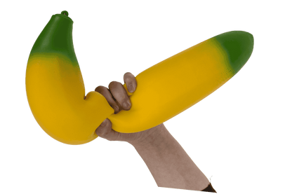 XL Squeeze Banana, 40 cm,