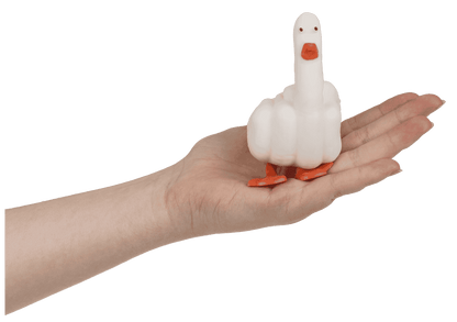 Stretch duck, Duck you !, with sand filling,