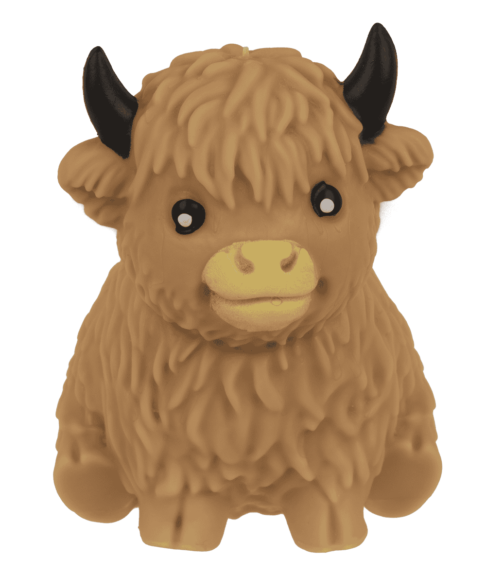 Squeeze Highland Cow, 8 cm,