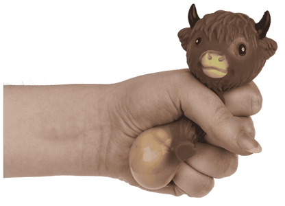 Squeeze Highland Cow, 8 cm,