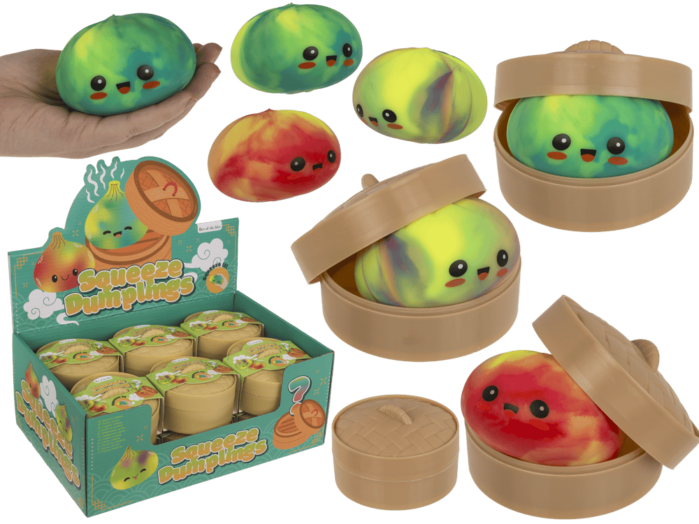 Squeeze Dumpling with batik pattern,
