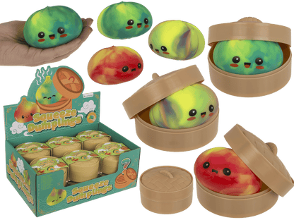 Squeeze Dumpling with batik pattern,