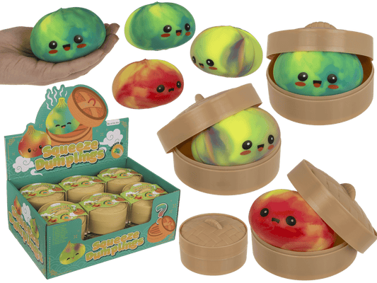 Squeeze Dumpling with batik pattern,