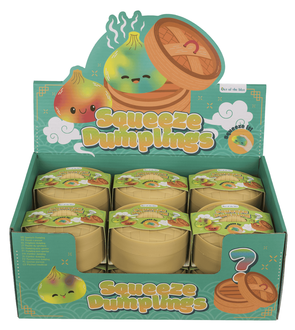 Squeeze dumpling with batik pattern,