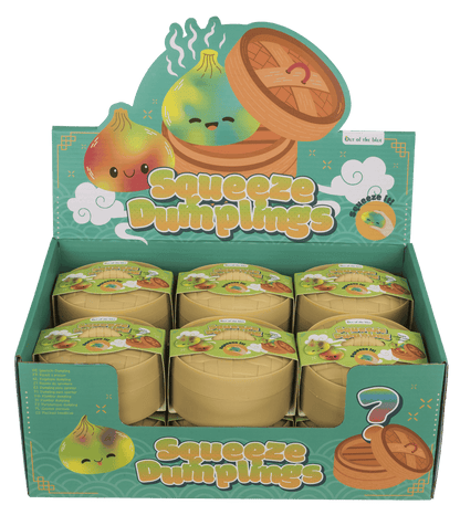 Squeeze dumpling with batik pattern,