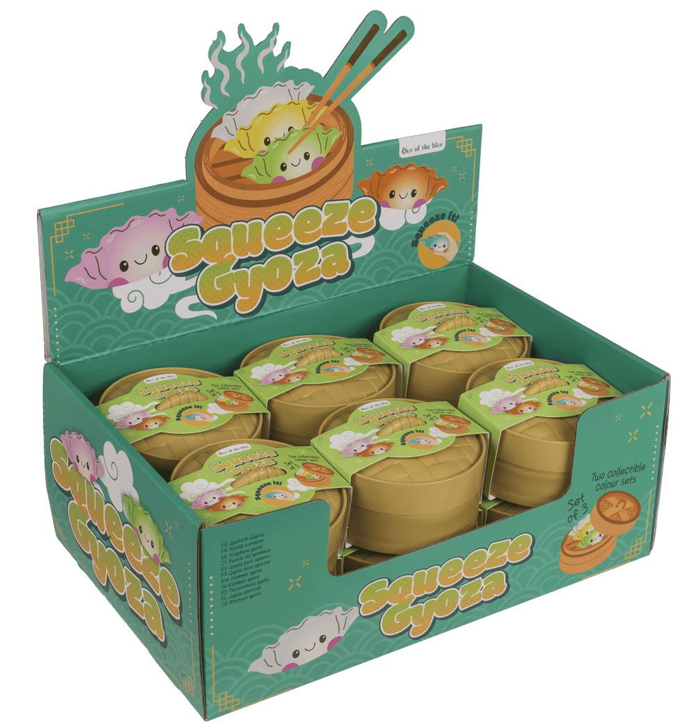 Squeeze Gyoza, set of 3, 7,5 x 3,5 cm,
