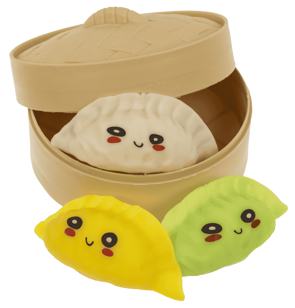 Squeeze Gyoza, set of 3, 7,5 x 3,5 cm,