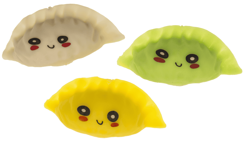 Squeeze Gyoza, set of 3, 7,5 x 3,5 cm,