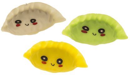 Squeeze Gyoza, set of 3, 7,5 x 3,5 cm,
