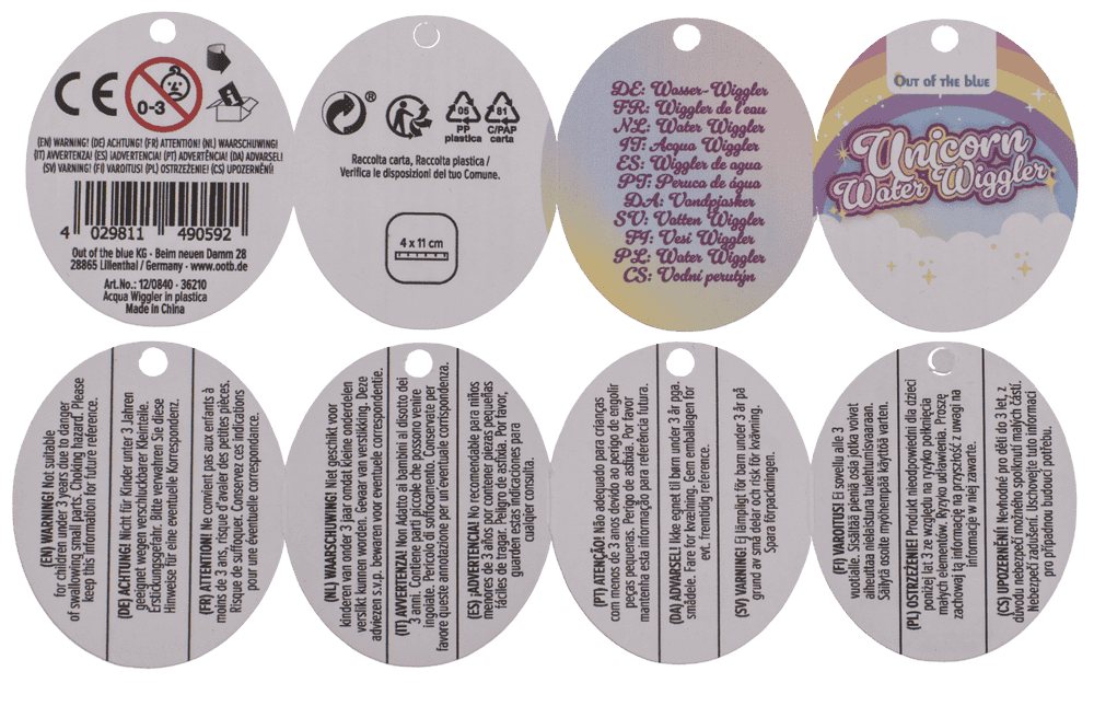 Water Wiggler, Unicorn,