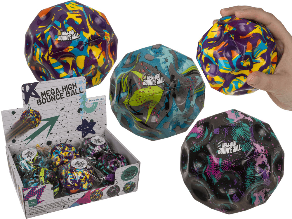 Mega-high Bounce Ball, 10 cm,