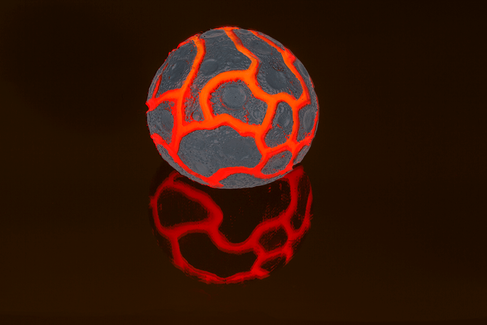 Squeeze LED ball, Meteorite,
