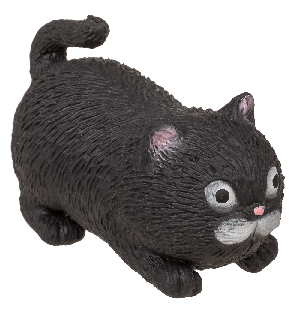 Stretch Cat, 9 cm, 3 ass.,