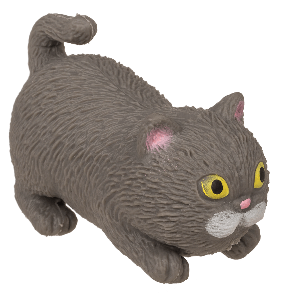 Stretch Cat, 9 cm, 3 ass.,