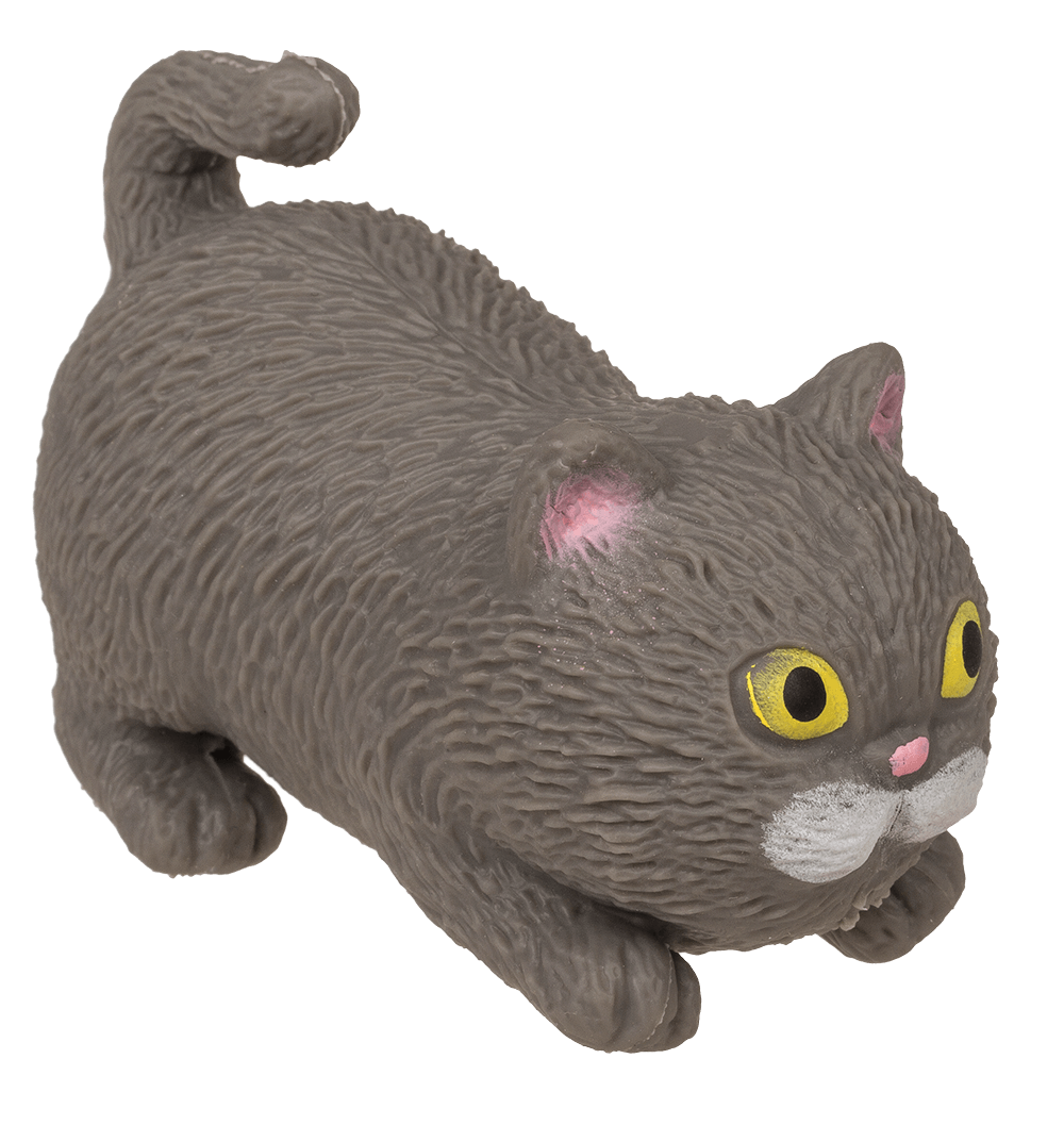Stretch Cat, 9 cm, 3 ass.,