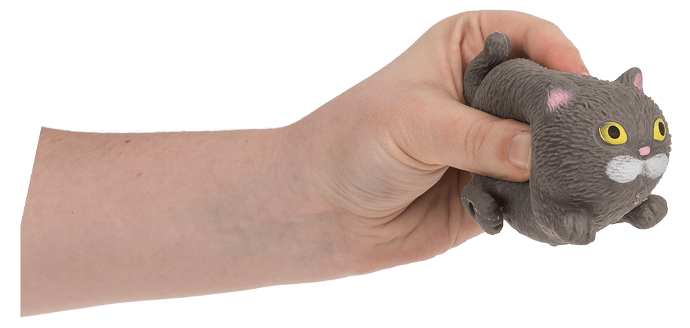 Stretch Cat, 9 cm, 3 ass.,