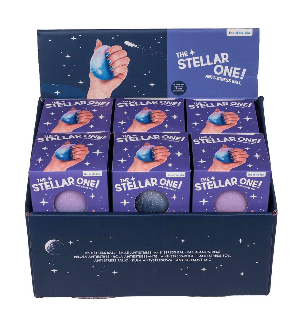 Squeeze anti stress ball, Starlight galaxy,
