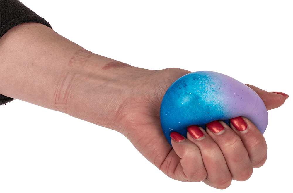 Squeeze anti stress ball, Starlight galaxy,