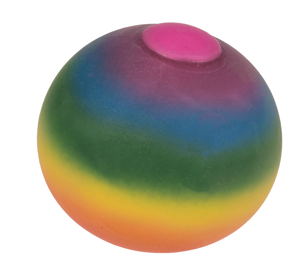 Squeeze anti stress ball, Rainbow,