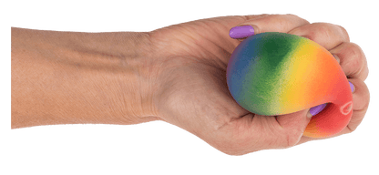 Squeeze anti stress ball, Rainbow,