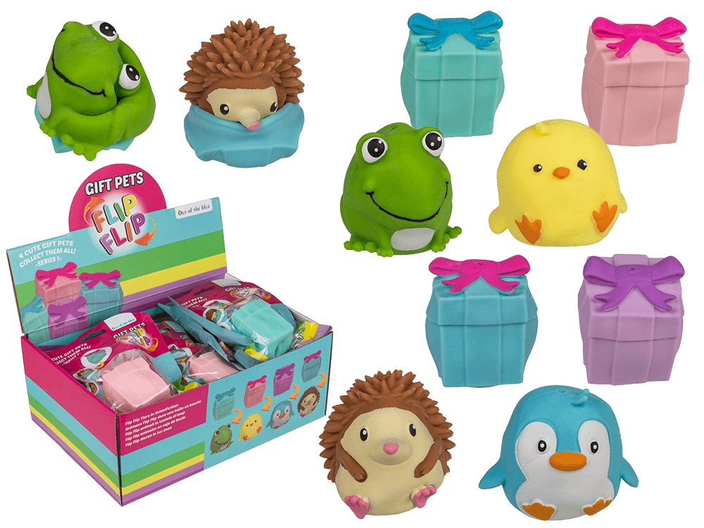 Flip Flip Pets Gift Series, 4 ass., TPR Material,