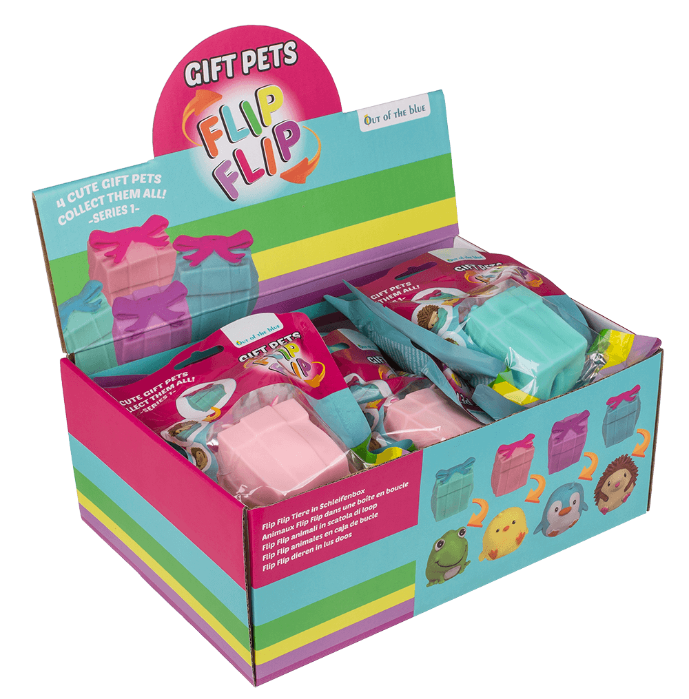 Flip Flip Pets Gift Series, 4 ass., TPR Material,