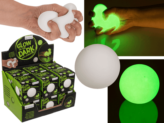 Squeeze anti stress ball, Glow in the dark,