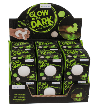 Squeeze anti stress ball, Glow in the dark,