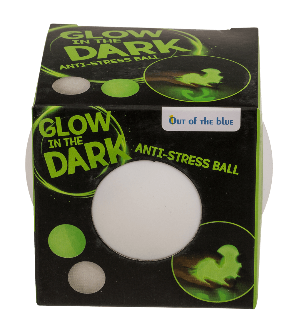 Squeeze anti stress ball, Glow in the dark,